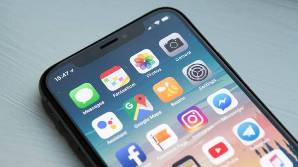 IPTV app on smartphone screen — StreamerATV