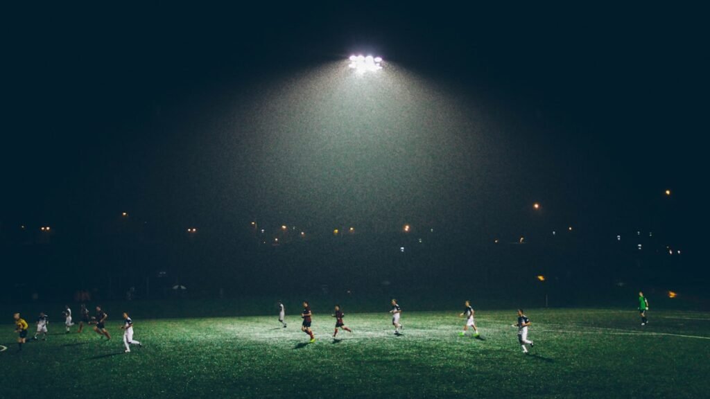 Football pitch League of Ireland match — StreamerATV
